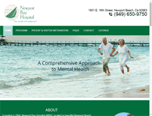 Tablet Screenshot of newportbayhospital.com